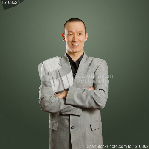 Image of asian male in suit