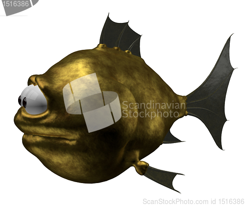 Image of strange goldfish