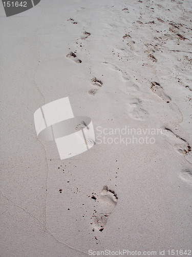 Image of foot prints