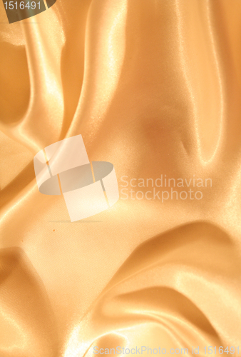 Image of Smooth elegant golden silk 