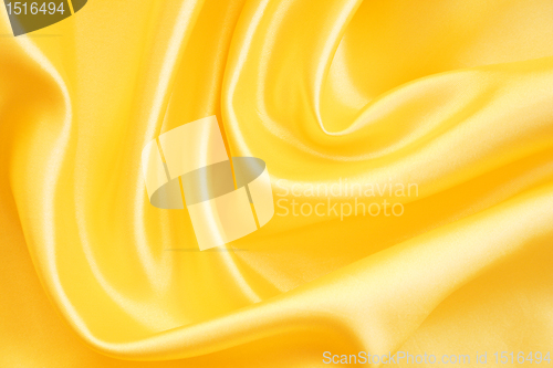 Image of Smooth elegant golden silk 