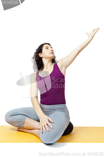 Image of yoga woman