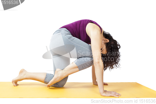 Image of yoga woman