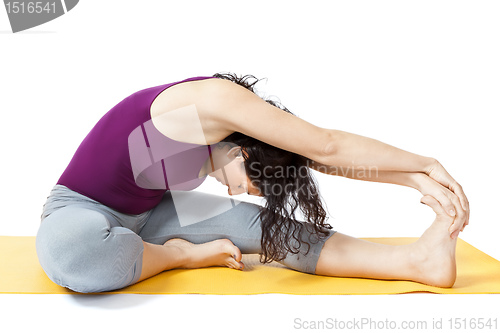 Image of yoga woman