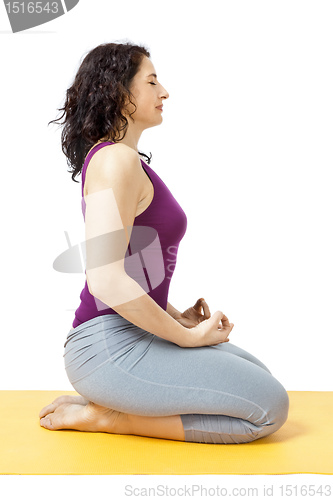 Image of yoga woman