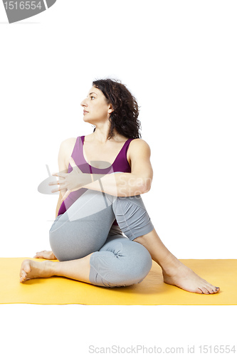 Image of yoga woman