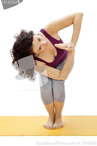 Image of yoga woman