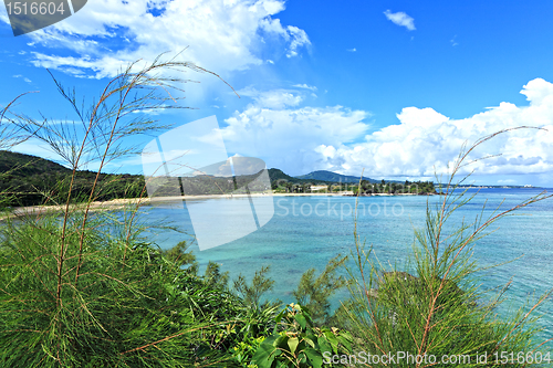 Image of beach of okinawa