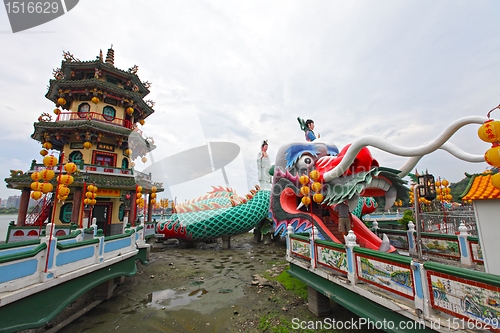 Image of temple in Taiwan