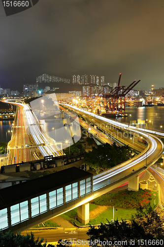 Image of Cargo Terminal and highway