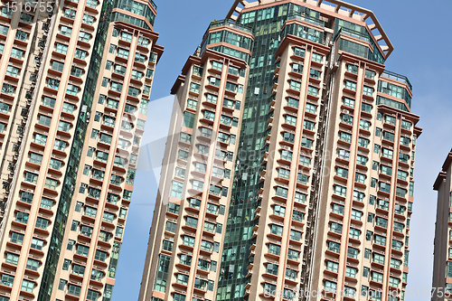 Image of apartment house in Hong Kong