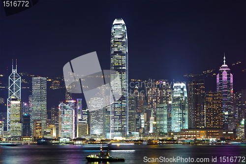 Image of Hong Kong night