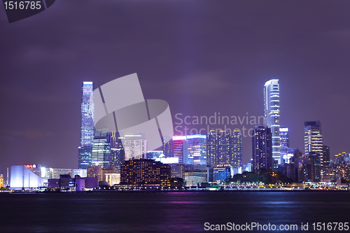 Image of kowloon at night