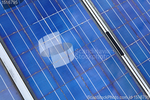 Image of solar panel cell