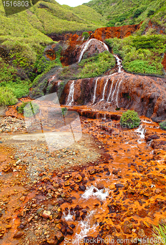 Image of Golden Waterfall