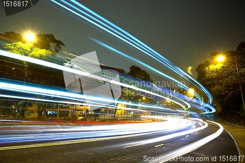 Image of Highway at night