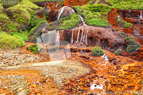 Image of Golden Waterfall