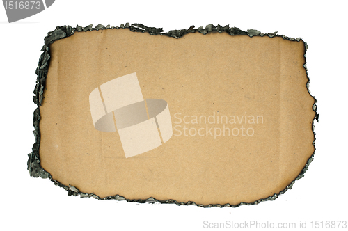 Image of Burned paper