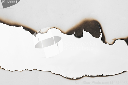 Image of Burned paper