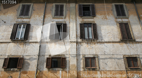 Image of Grunge Italian facade