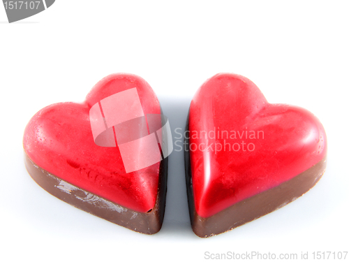 Image of chocolate hearts