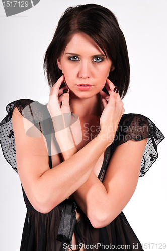Image of Brown lingerie