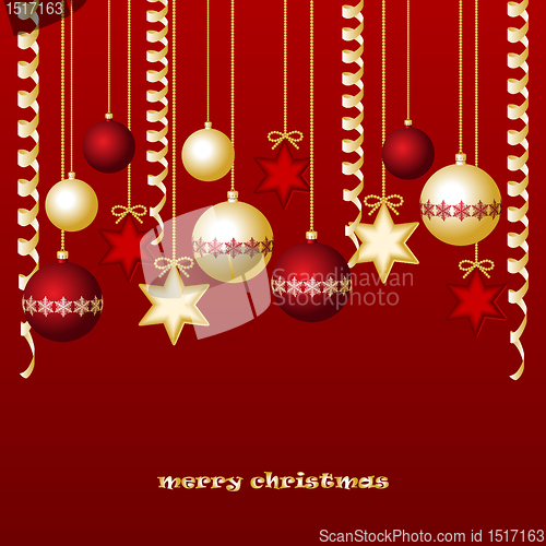 Image of Elegant Christmas Background