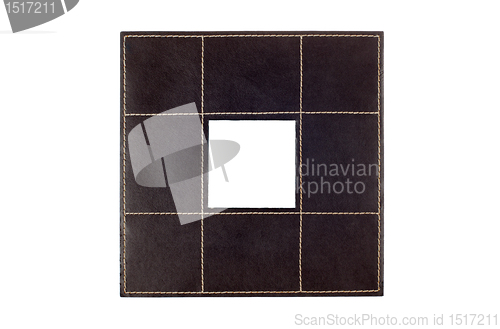 Image of Leather picture frame 