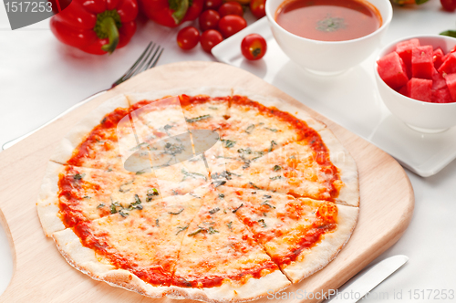 Image of Italian original thin crust pizza