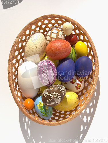 Image of Easter eggs