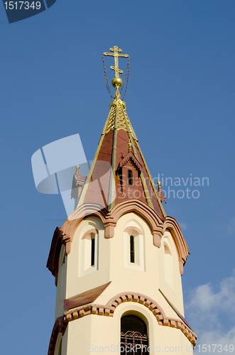 Image of Tower of St. Nicholas church.