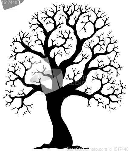 Image of Tree shaped silhouette 2