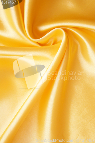 Image of Smooth elegant golden satin 