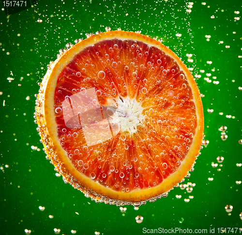 Image of fresh red orange