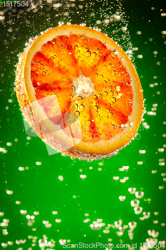 Image of fresh red orange