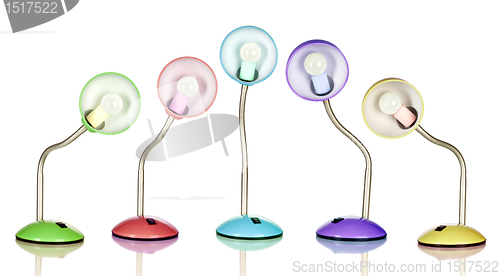 Image of Table lamps, isolated