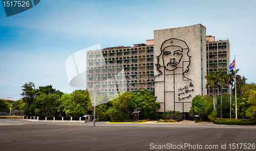 Image of Havana, Cuba - on June, 7th. monument to Che Guevara Revolution 