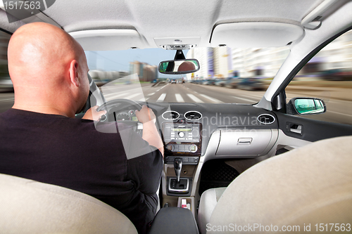 Image of Driving a car