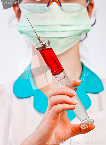 Image of Old medical syringe