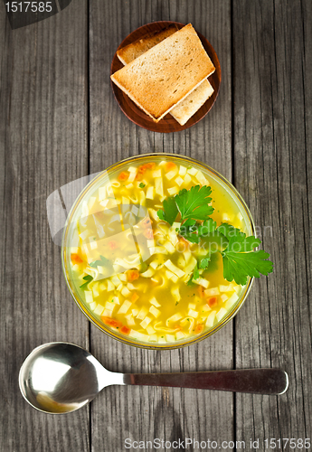 Image of noodle soup