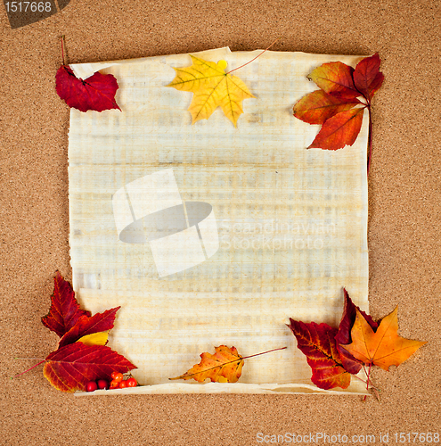 Image of autumn note