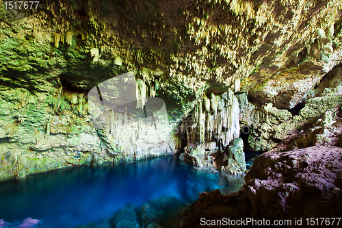 Image of Cave with underground lake