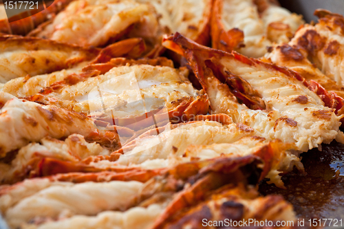 Image of Fried lobsters