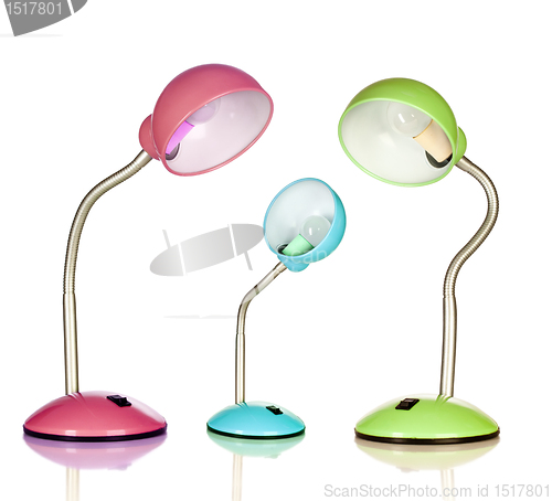 Image of Table lamps, isolated