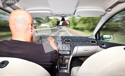 Image of Driving a car