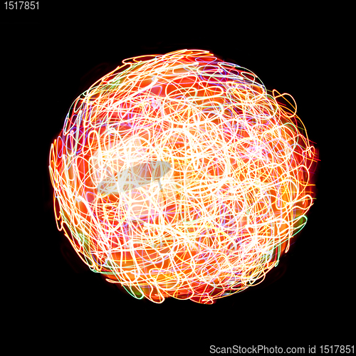 Image of light sphere