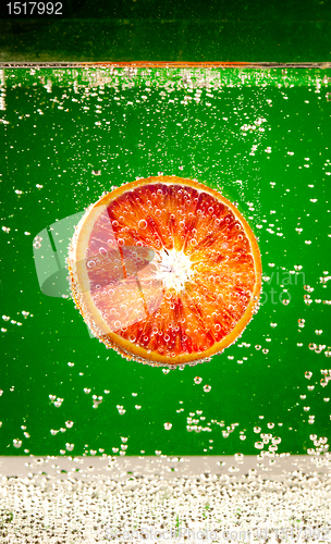 Image of fresh red orange