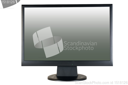 Image of Black Display from front