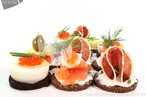 Image of canapes