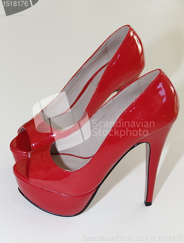 Image of red shoes